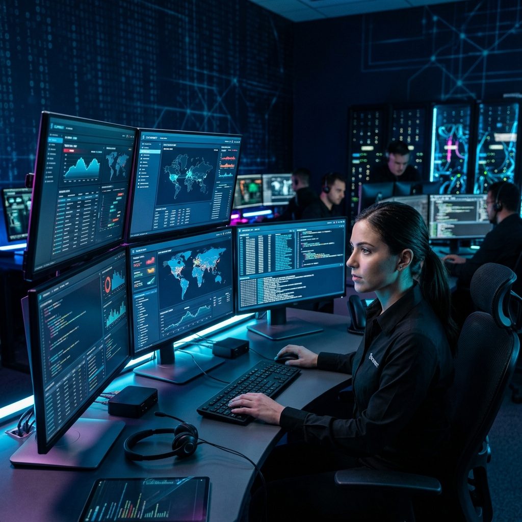 Centro de operaciones de ciberseguridad Medware